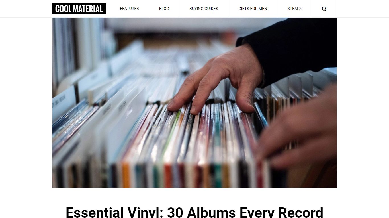 30 Best Vinyl Records | Cool Material